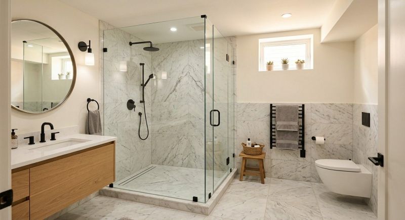Basement Bathroom Remodeling in Wright County, MN