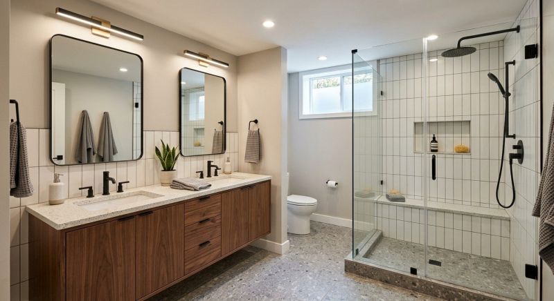 Basement Bathroom Remodeling in Wright County, MN