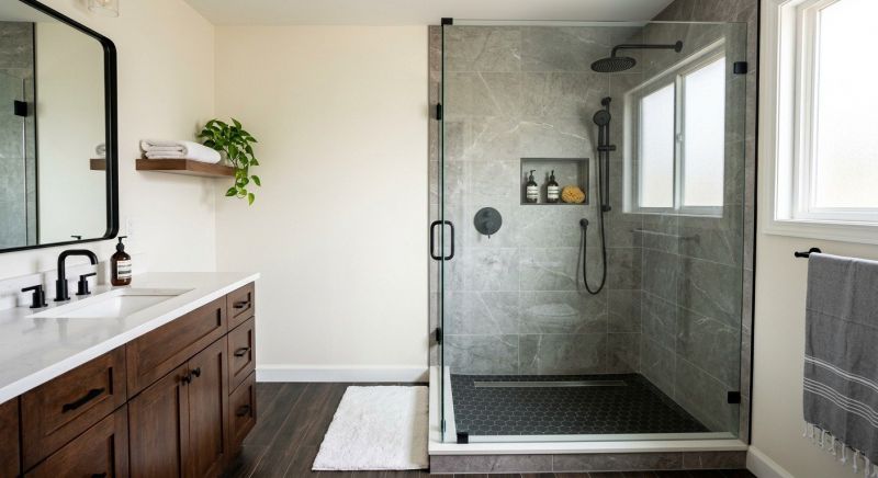 Tub To Shower Conversion in Zimmerman, MN