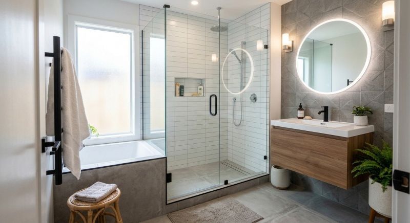 Tub To Shower Conversion in Zimmerman, MN